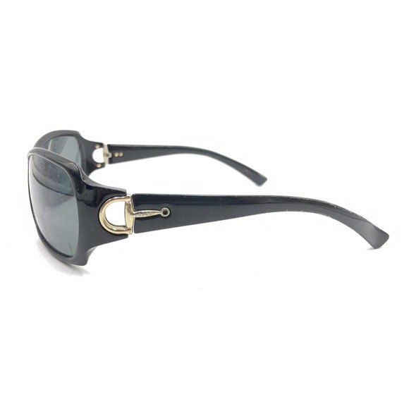 Gucci GG2574/S D28LF Black Gold Wrap Sunglasses Frames 62-12 125 Italy Men Women - Picture 7 of 12